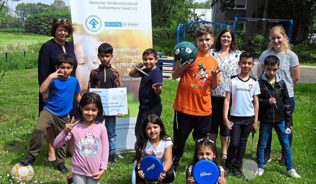 Kinderschutzbund unterstützt das Projekt „Fit for Kids“