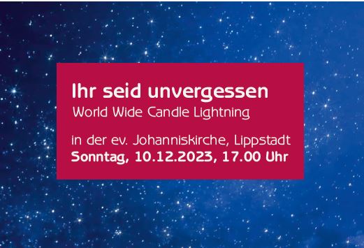 Worldwide Candle Lightning am 10.12.2023