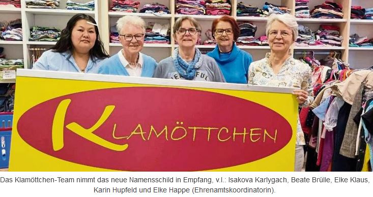 Laden im Cap 27 heißt jetzt „Klamöttchen“