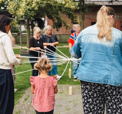 Grillfest für Pflegefamilien