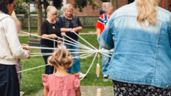 Grillfest für Pflegefamilien